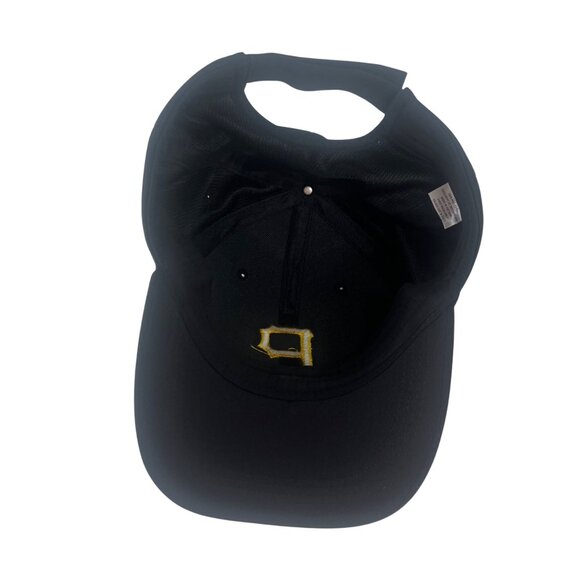 Pittsburgh Pirates Baseball Cap Black Embroidered P Logo Fanwear - Picture 6 of 9